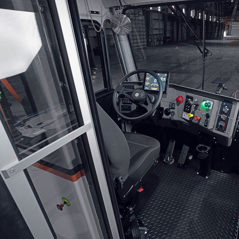 Air-Operated Rear Cab Doors